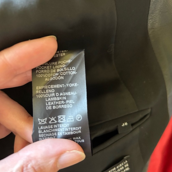 The Kooples wool and lambskin blazer - Picture 5 of 5